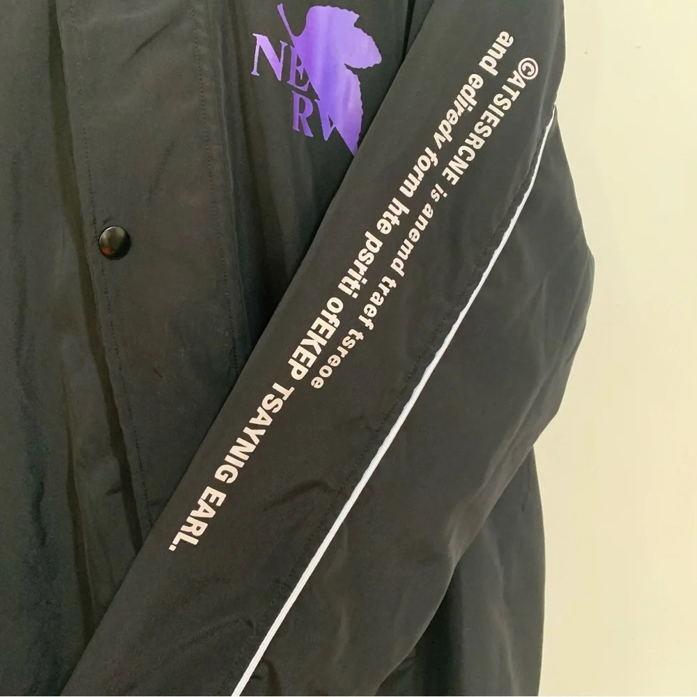 Neon Genesis Evangelion Anime Coat Jun & Long Jacket Japanese Graphics Atyseral